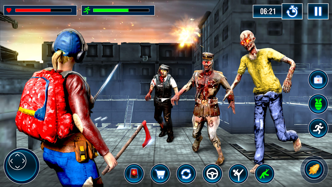 Morto zumbi Atirador: Alvo zumbi jogos 3D::Appstore for Android