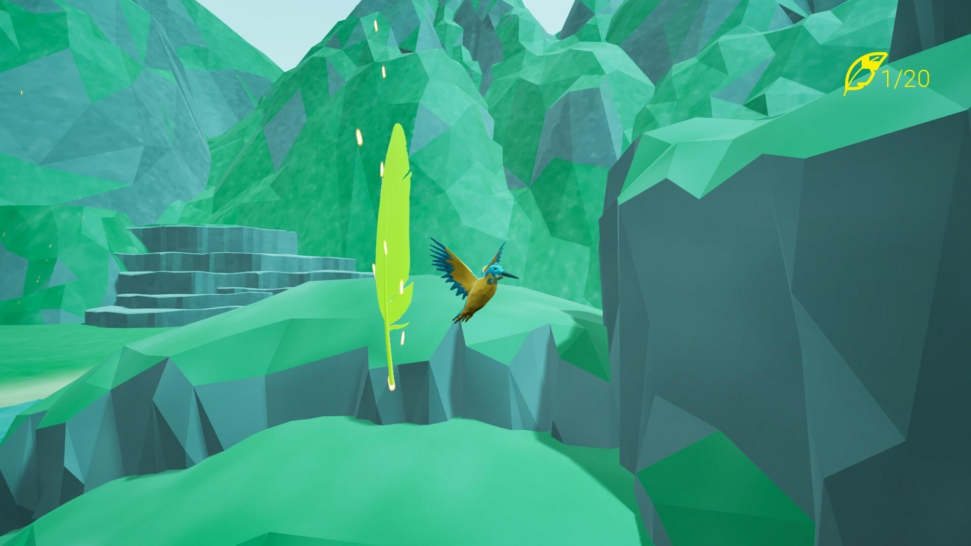 Screenshot 1 of Bird Feather: Aquamarine World 