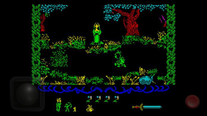 Robin Of The Wood (ZX Spectrum) 게임 스크린 샷