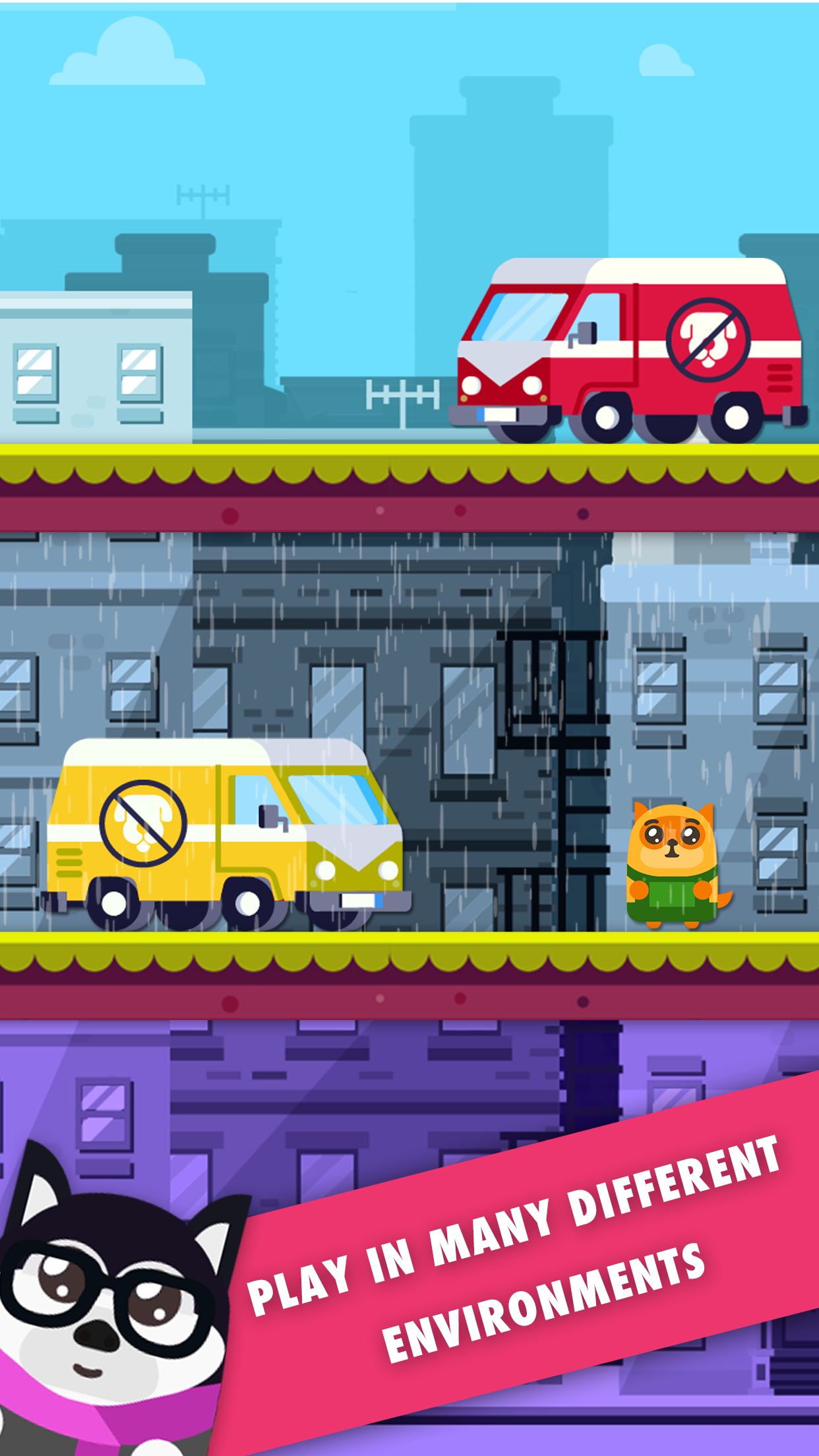 Jet Pets - Pets in Trouble Game Screenshot