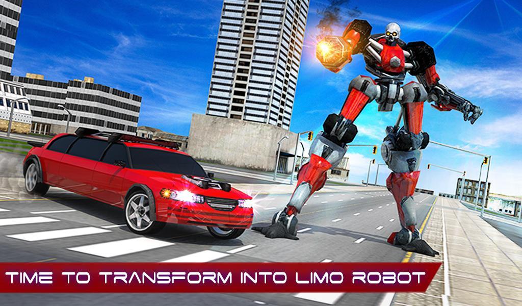 Limo Transformer Robot Game Screenshot