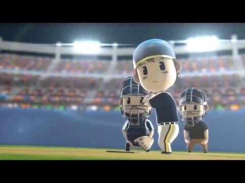 Screenshot of the video of まいにちプロ野球