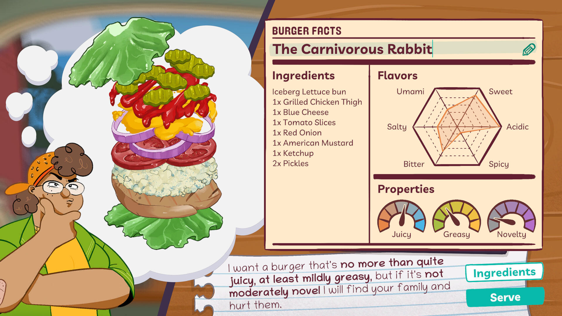 Burger Bois Game Screenshot