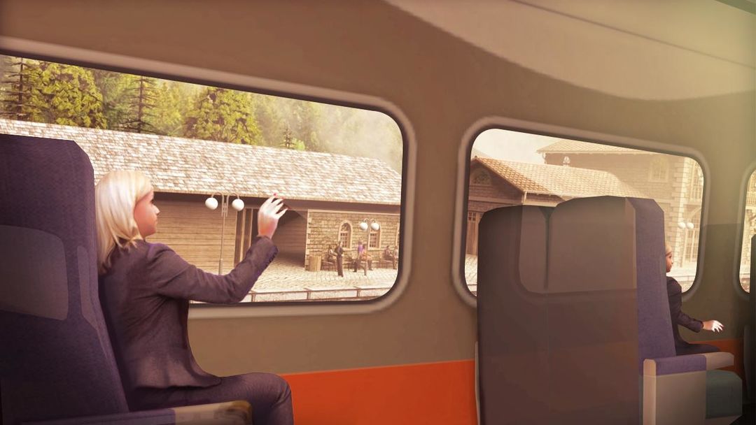 Train Driving Simulation Game screenshot game