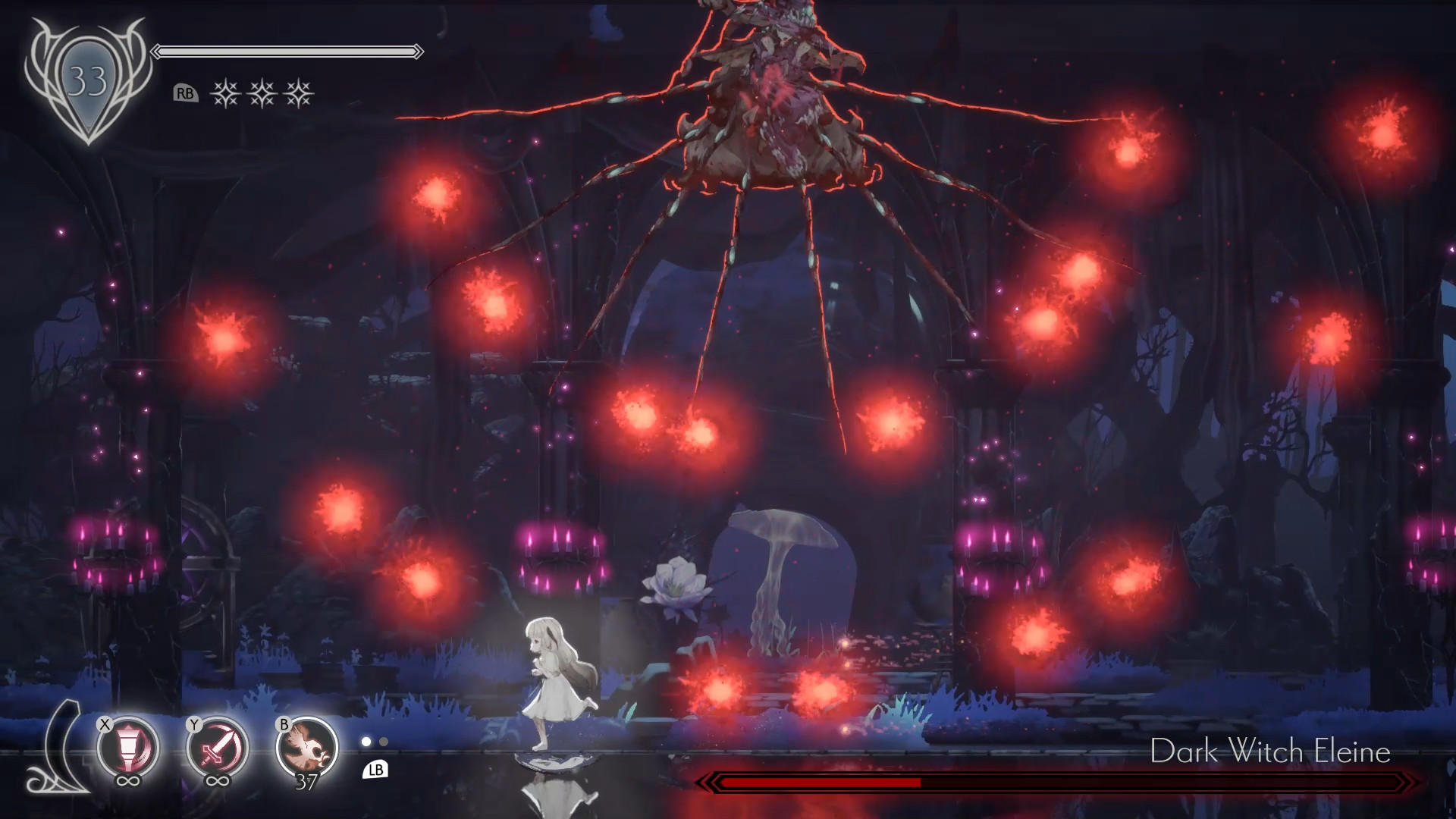 Screenshot of ENDER LILIES: Quietus of the Knights