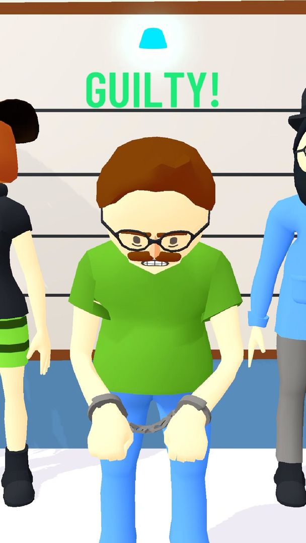 Screenshot of Line Up: Draw the Criminal