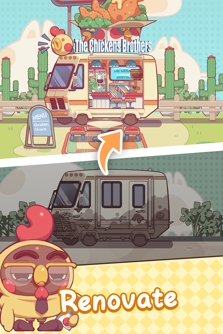 Strange Carnival:Merge&Cook Game Screenshot