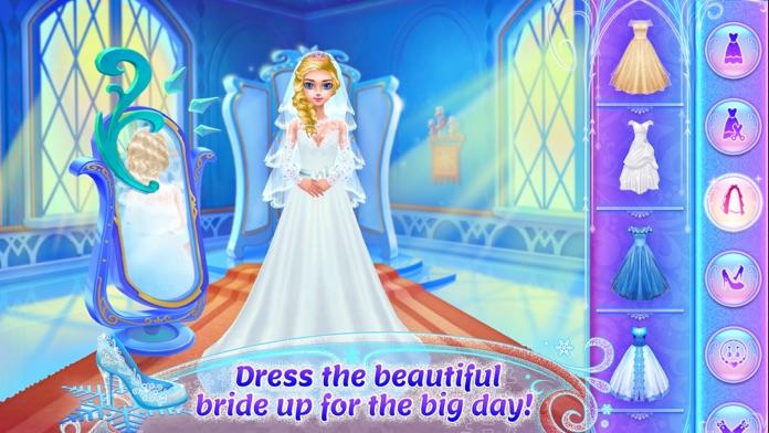 Ice Princess Royal Wedding Day Game Screenshot