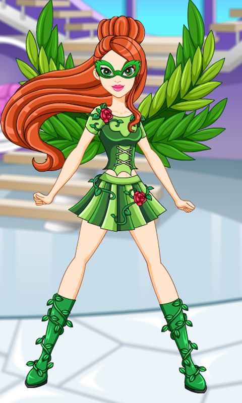 Poison Ivy Dress Up 게임 스크린 샷