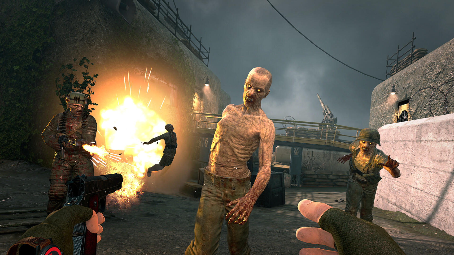 Screenshot of Zombie Army VR