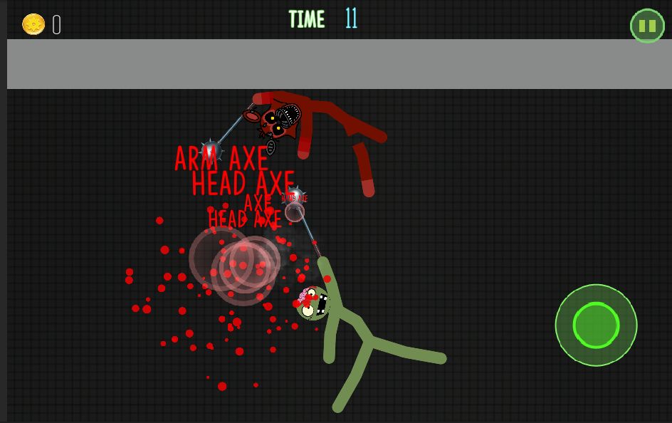 Screenshot of Stickman Warriors Zombie Fnaf
