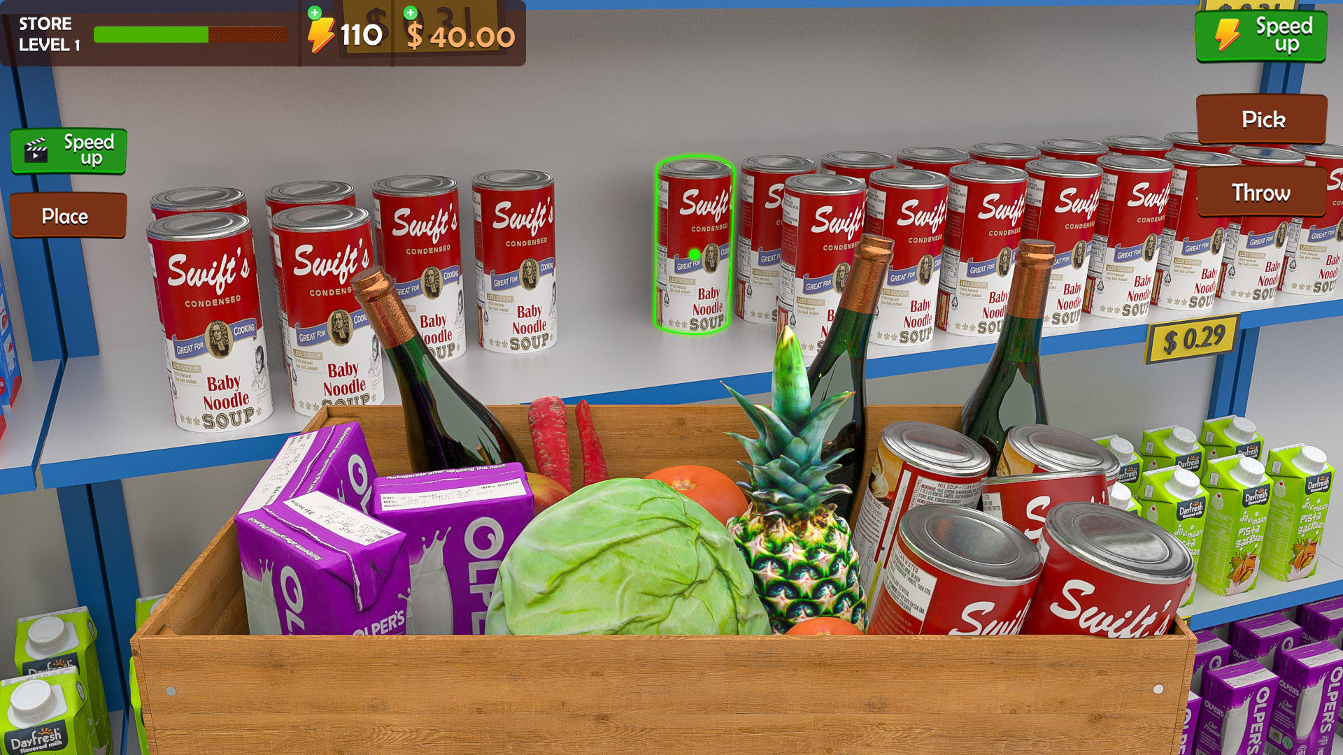Supermarket Store Simulator 게임 스크린 샷