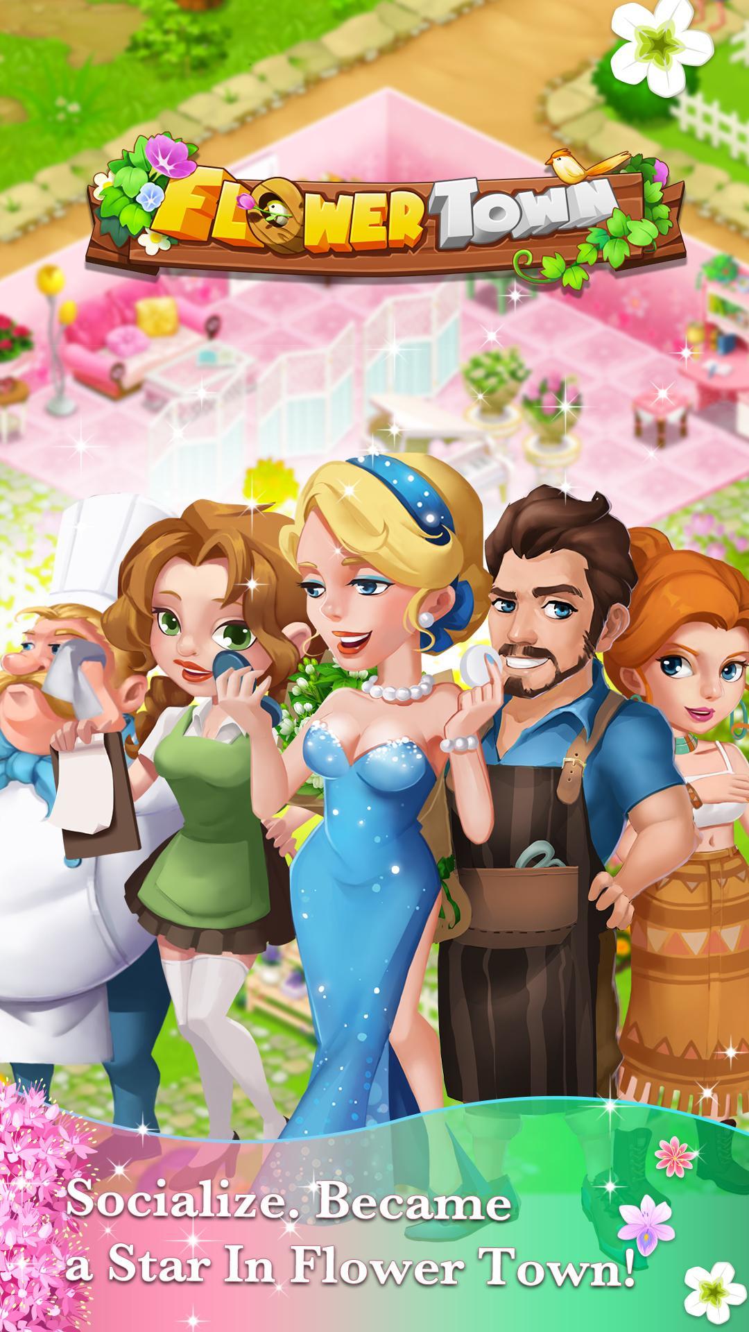 Flower Town Lite Game Screenshot