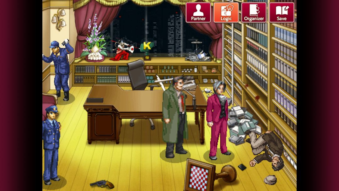 Ace Attorney Investigations ภาพหน้าจอเกม