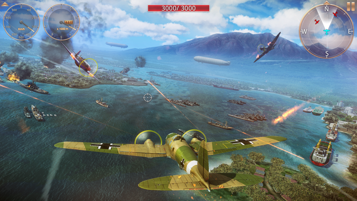 Скриншот игры Sky Gamblers - Storm Raiders 2