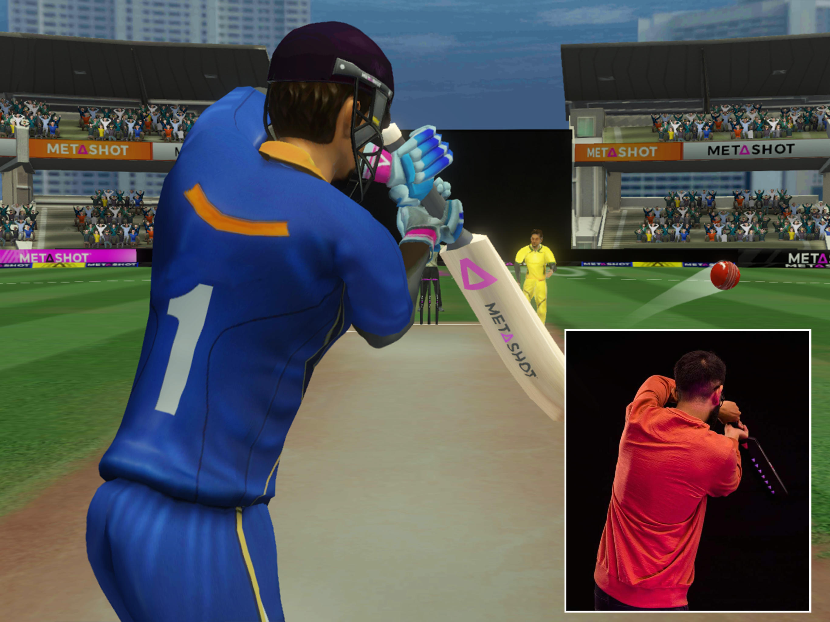 Screenshot of MetaShot Smart Cricket