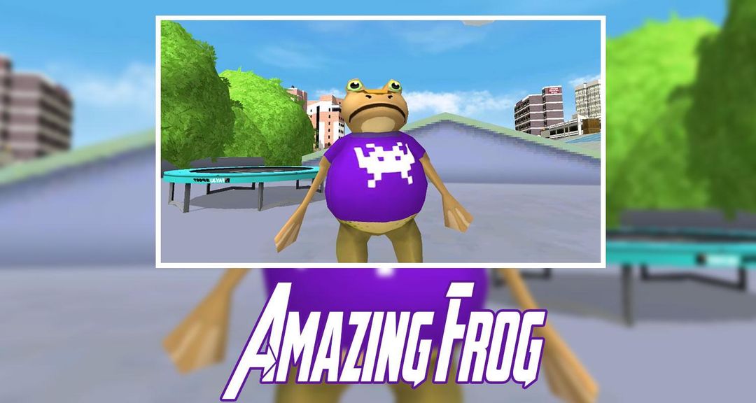 Screenshot of Crimina Frog Game Amazing Adventure : CITY TOWN