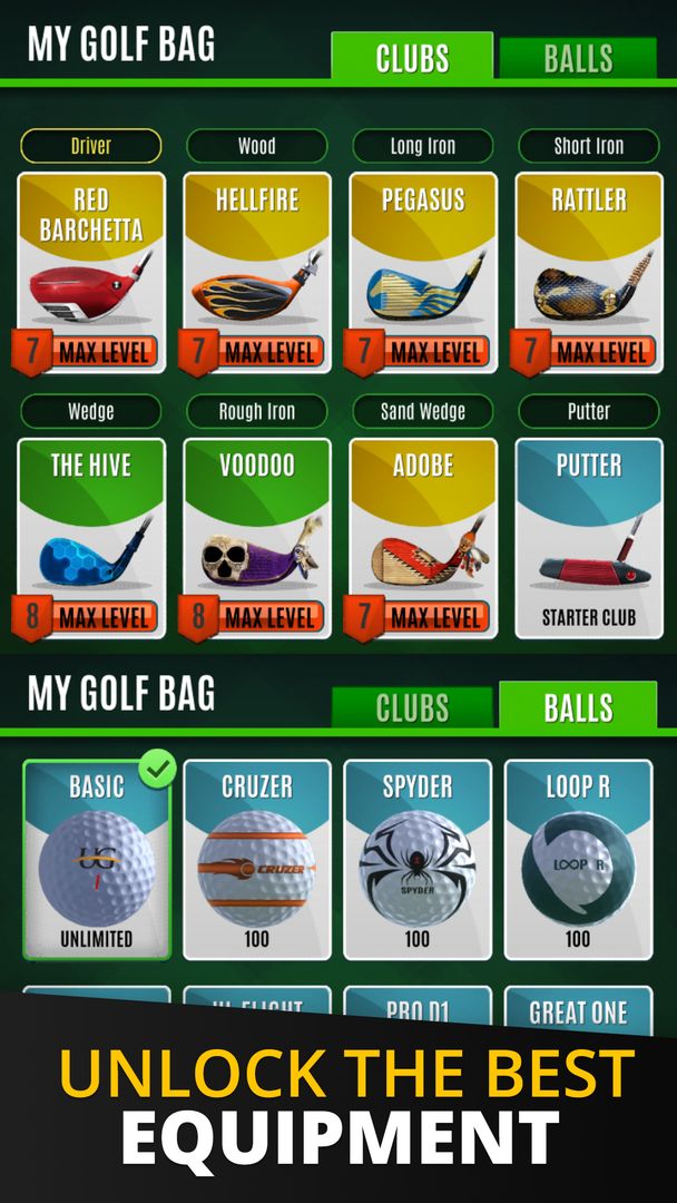 Ultimate Golf! ภาพหน้าจอเกม