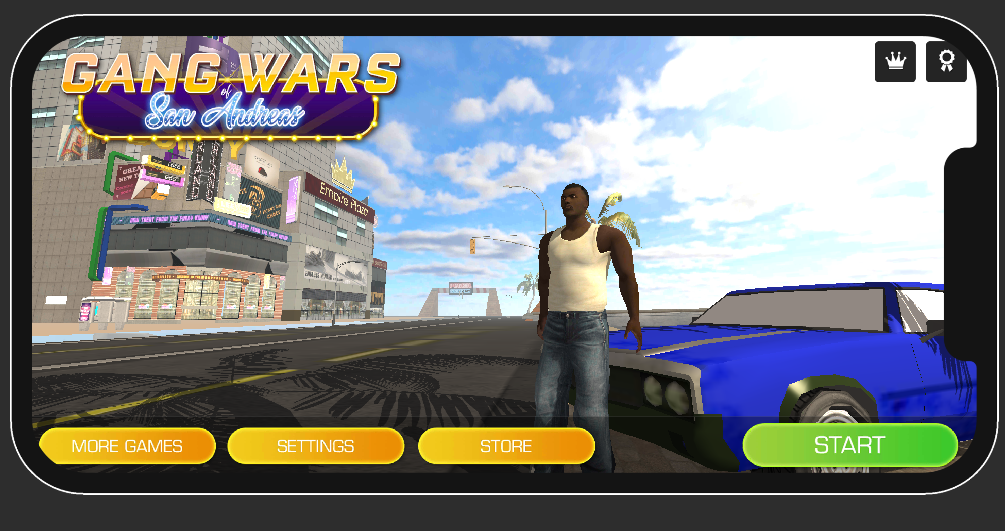 San Andreas : Gang Wars Game Screenshot