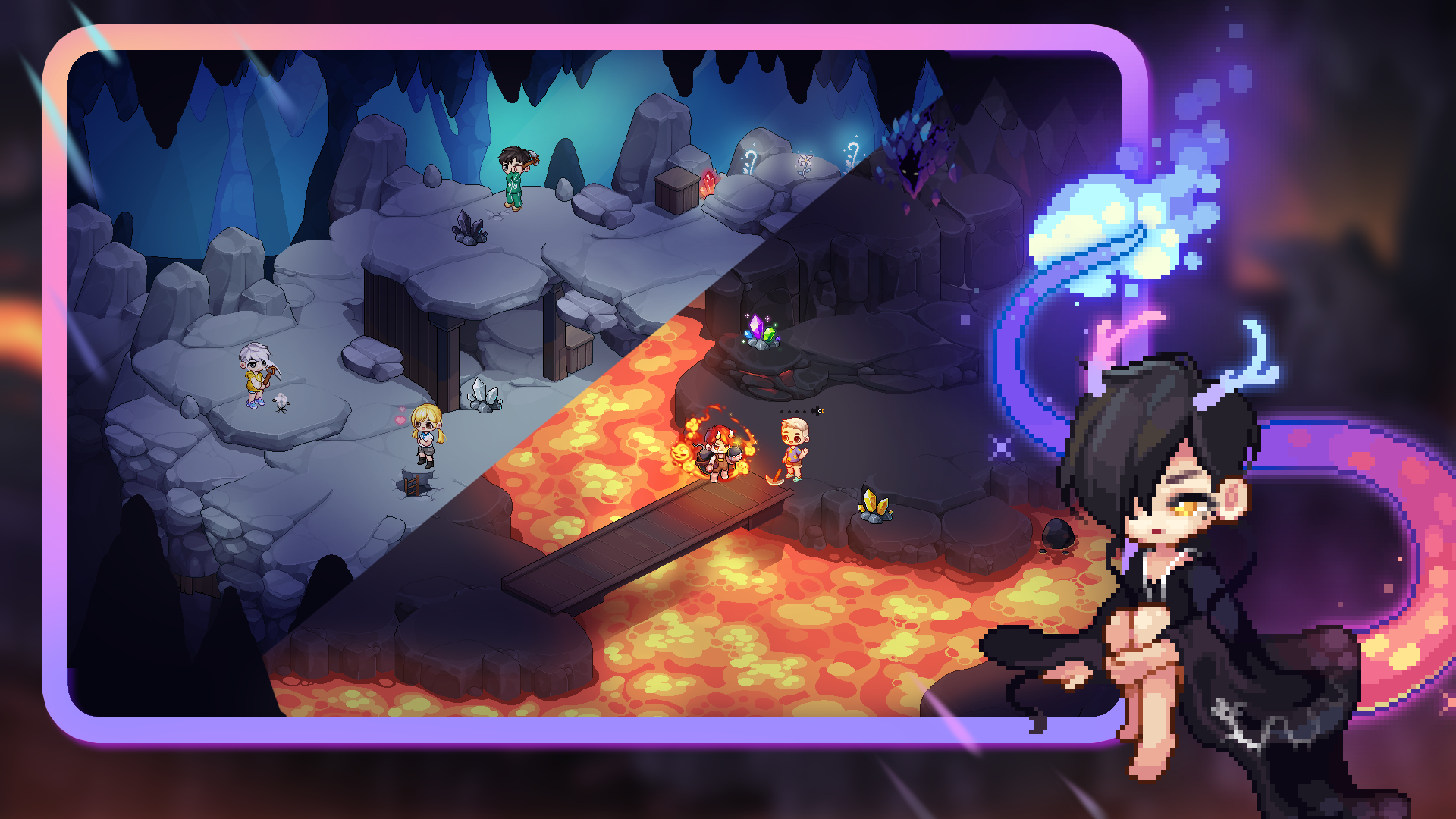 PixelTown Game Screenshot