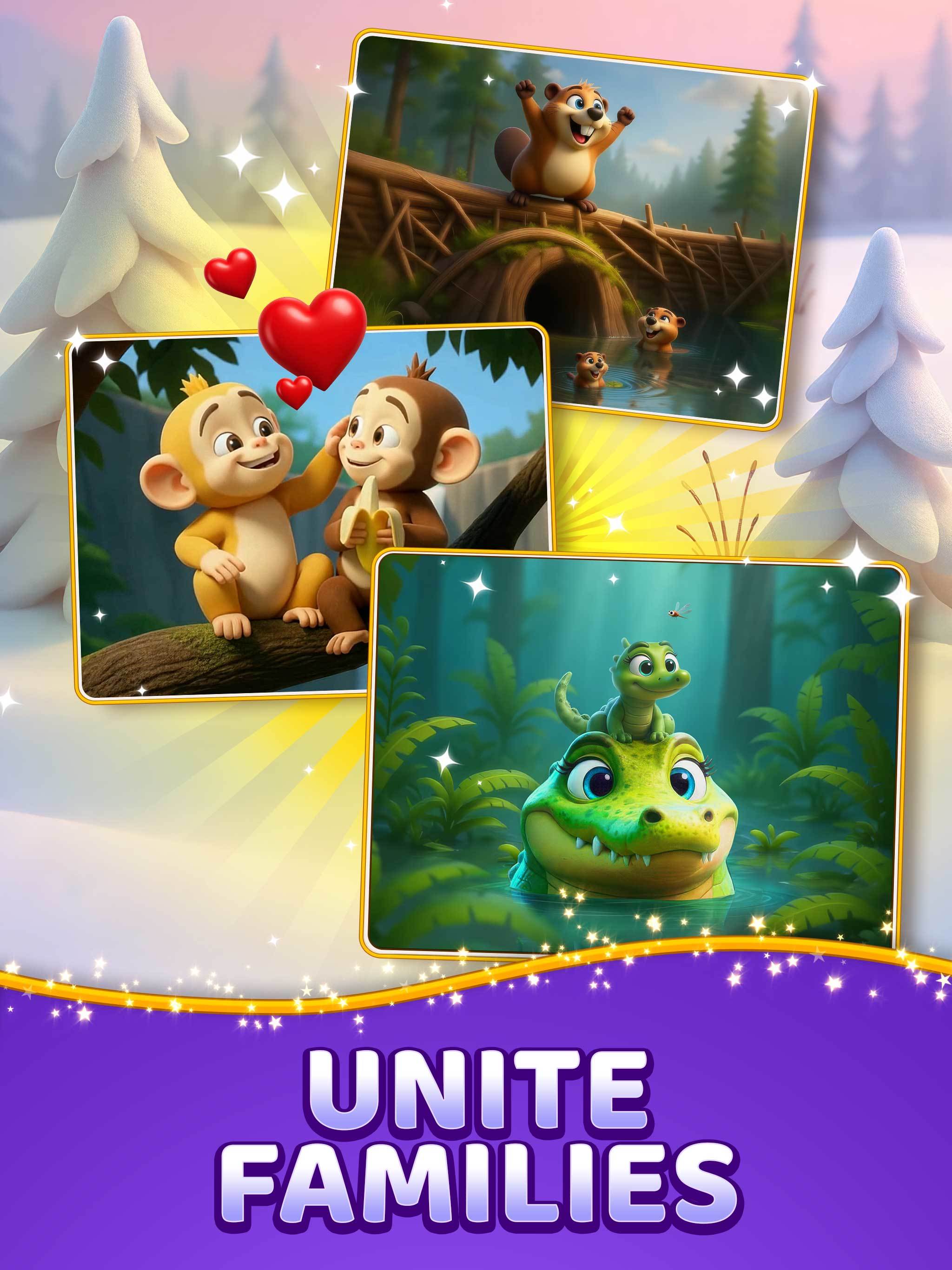 Animal Crush: Match‑3 Rescue Game Screenshot