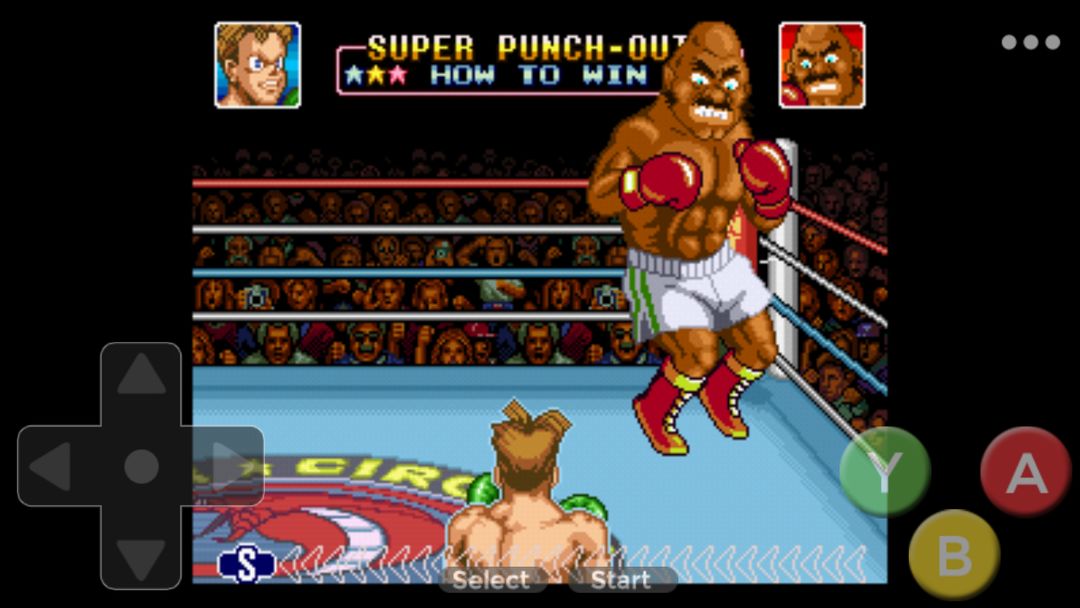 SNES PunchOut - Classic Boxing Game Play 게임 스크린 샷