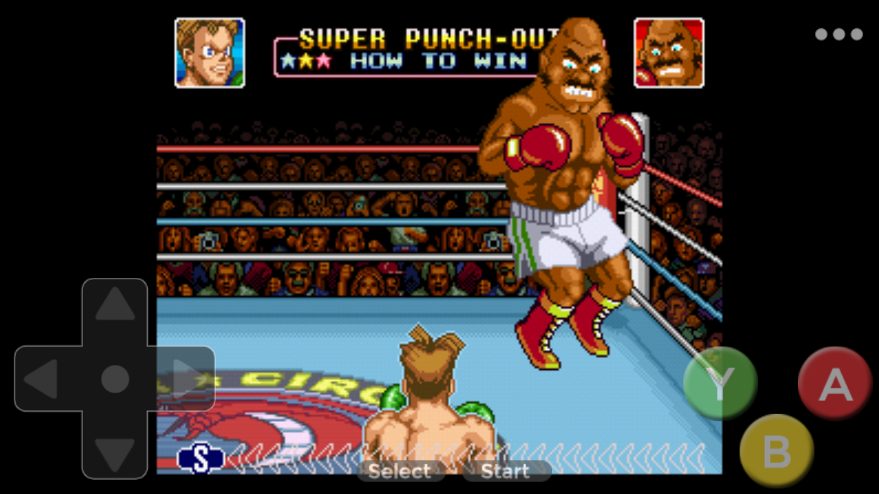 SNES PunchOut - Classic Boxing Game Play Game Screenshot