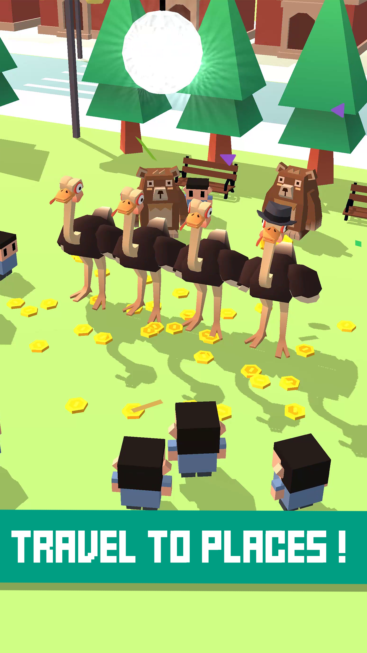 Ostrich Among Us Game Screenshot