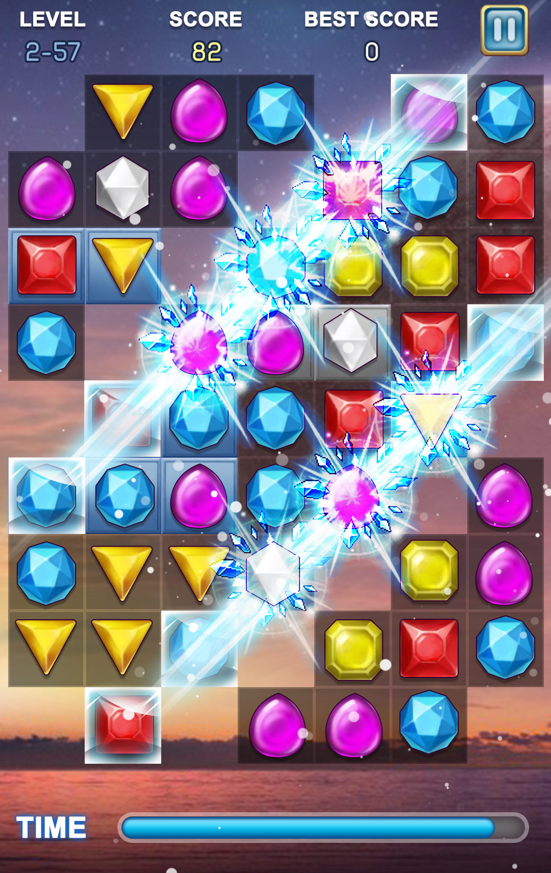 Cuplikan Layar Game Jewels Star