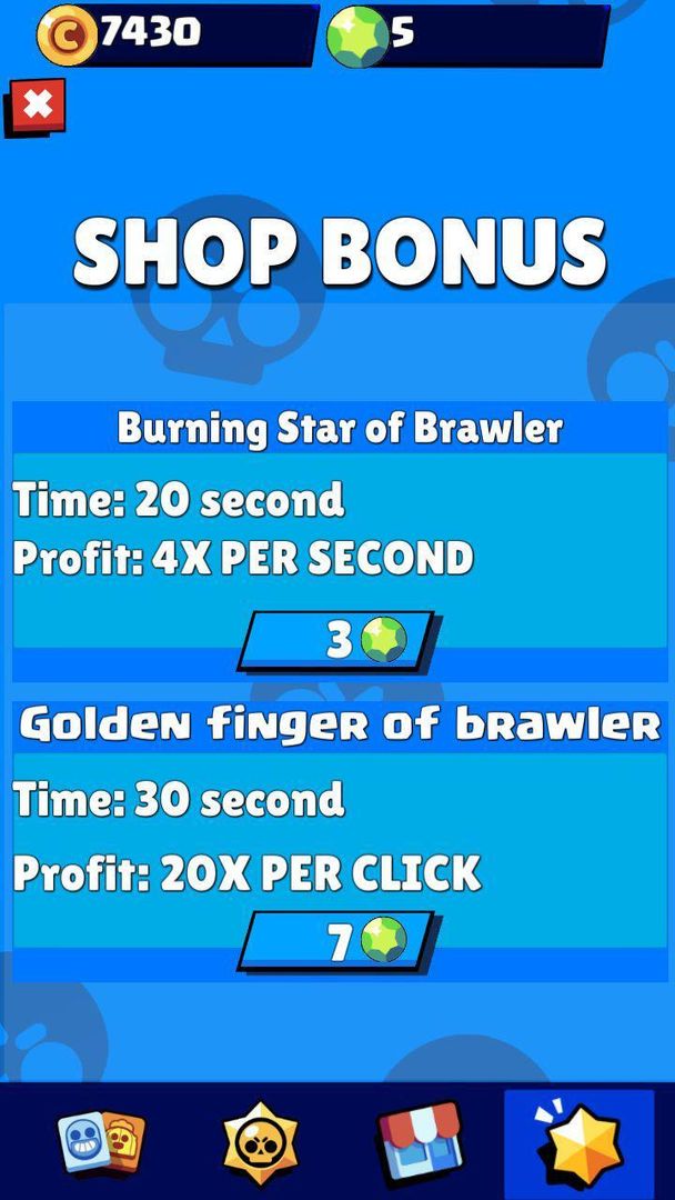 Safe Clicker for Brawl Stars: Tap and Tap! screenshot game