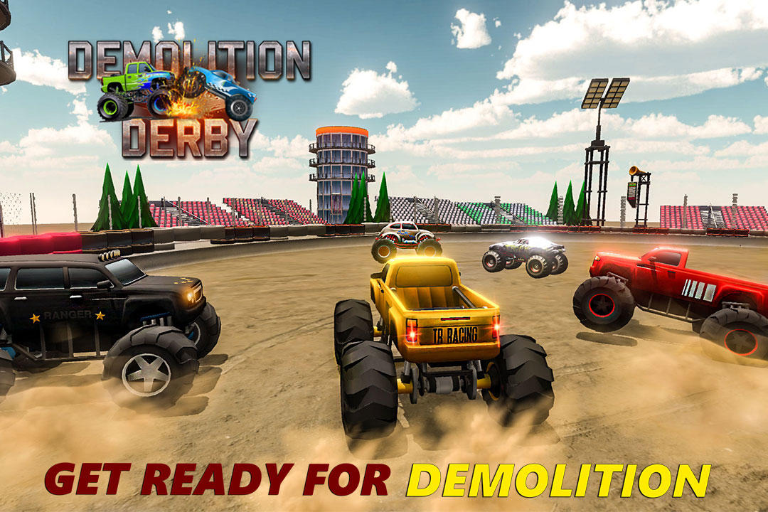 Captura de Tela do Jogo Demolition Derby-Monster Truck