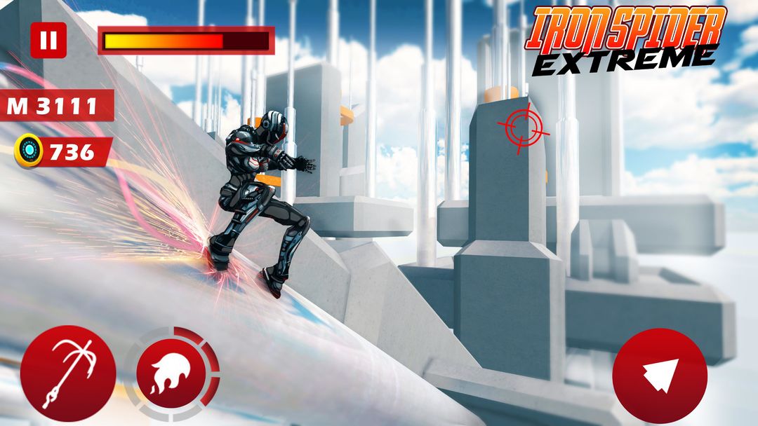 Screenshot of Iron Spider Extreme