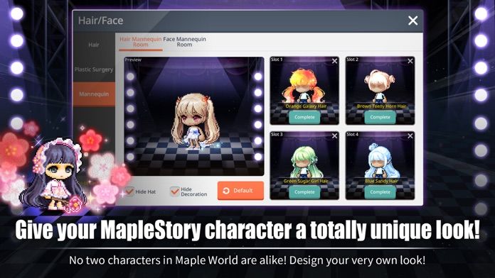 Screenshot of MapleStory M: Fantasy MMORPG
