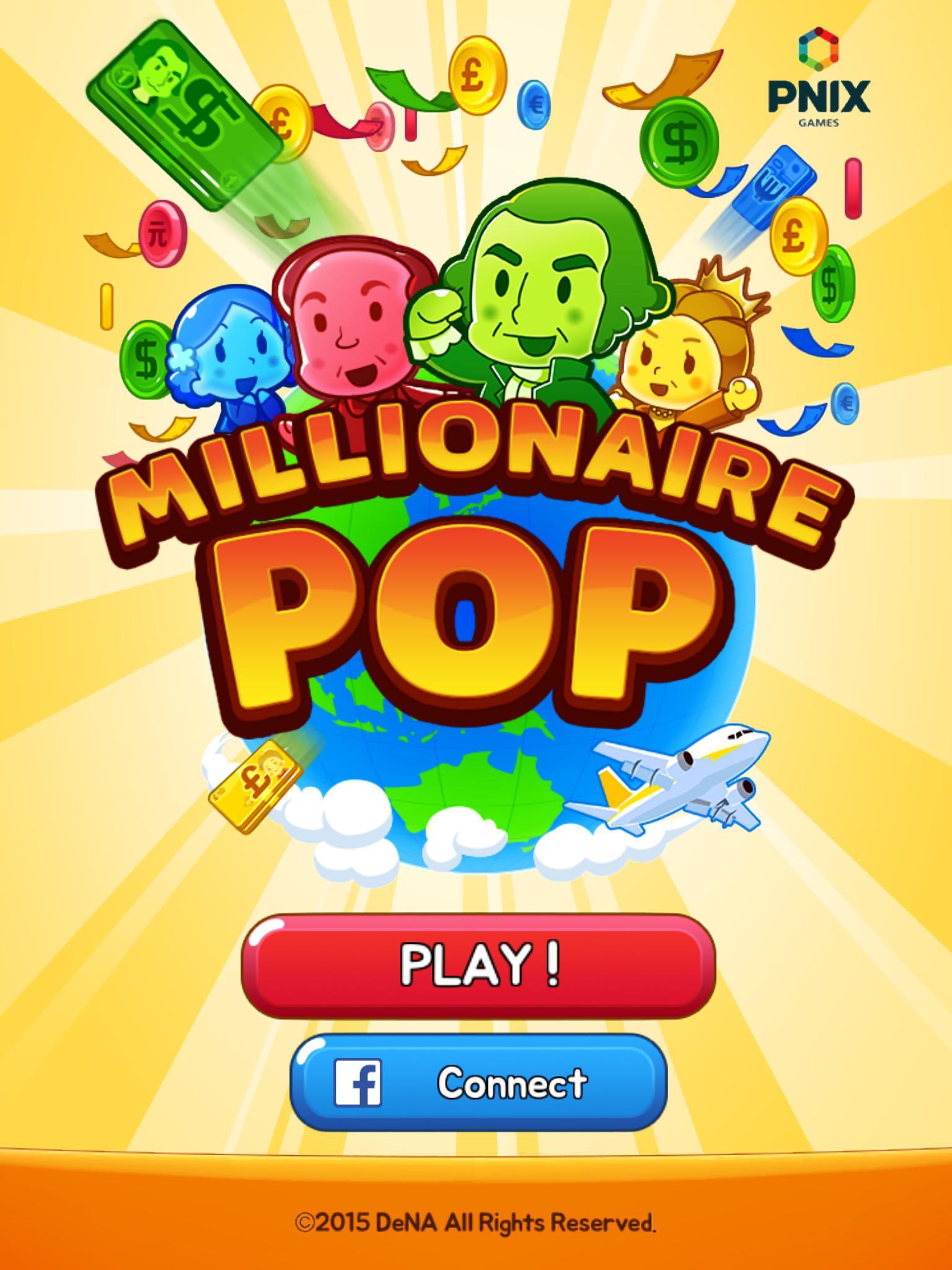 Millionaire POP Game Screenshot
