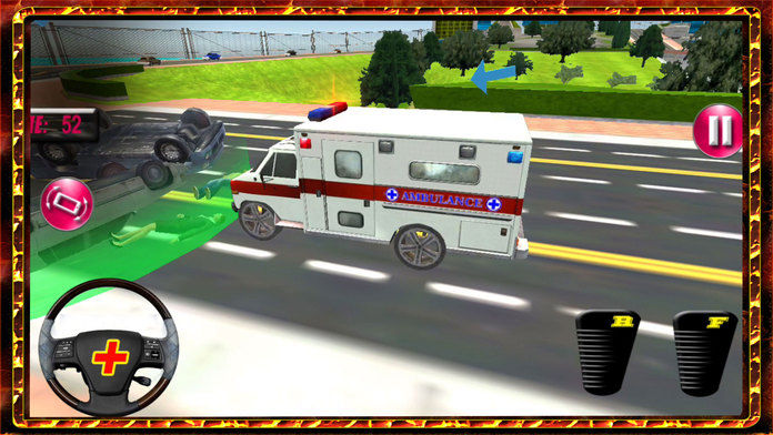 Ambulance Rescue Car : City Traffic Drive - Pro遊戲截圖