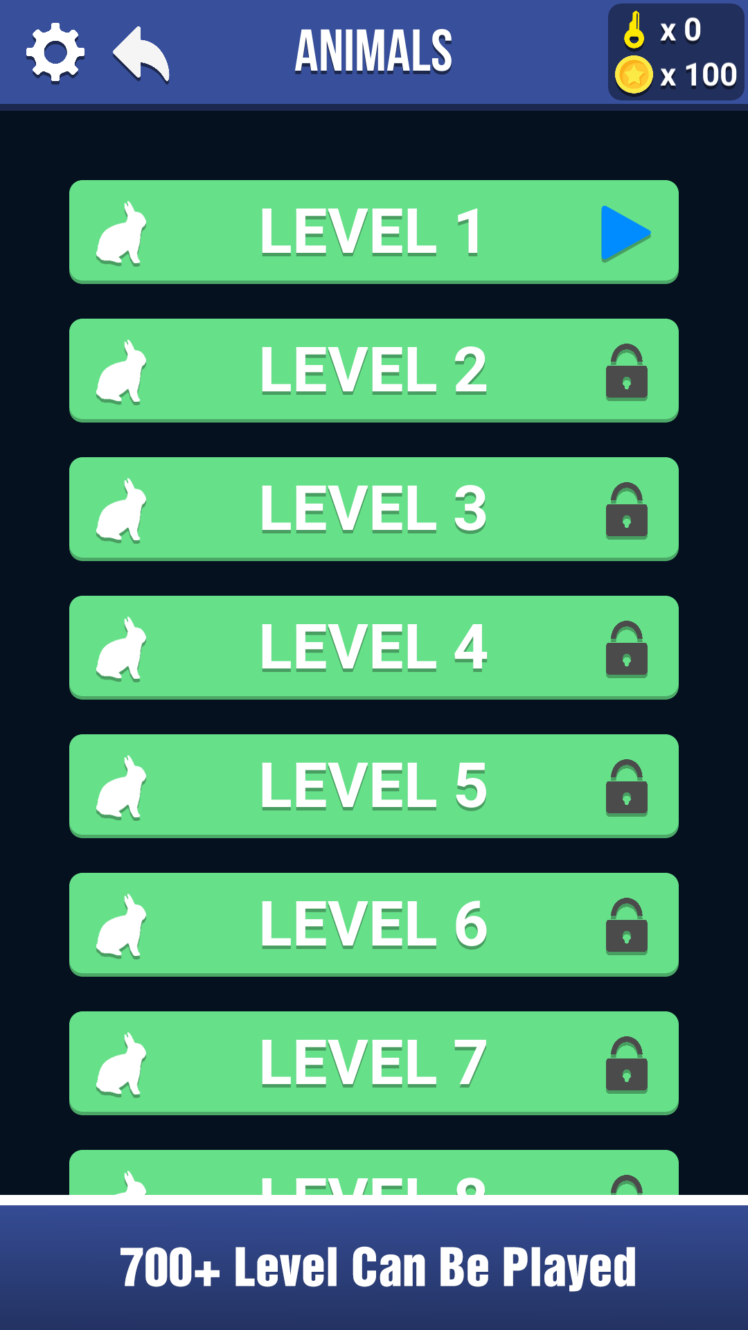 Block Words Search Game Screenshot