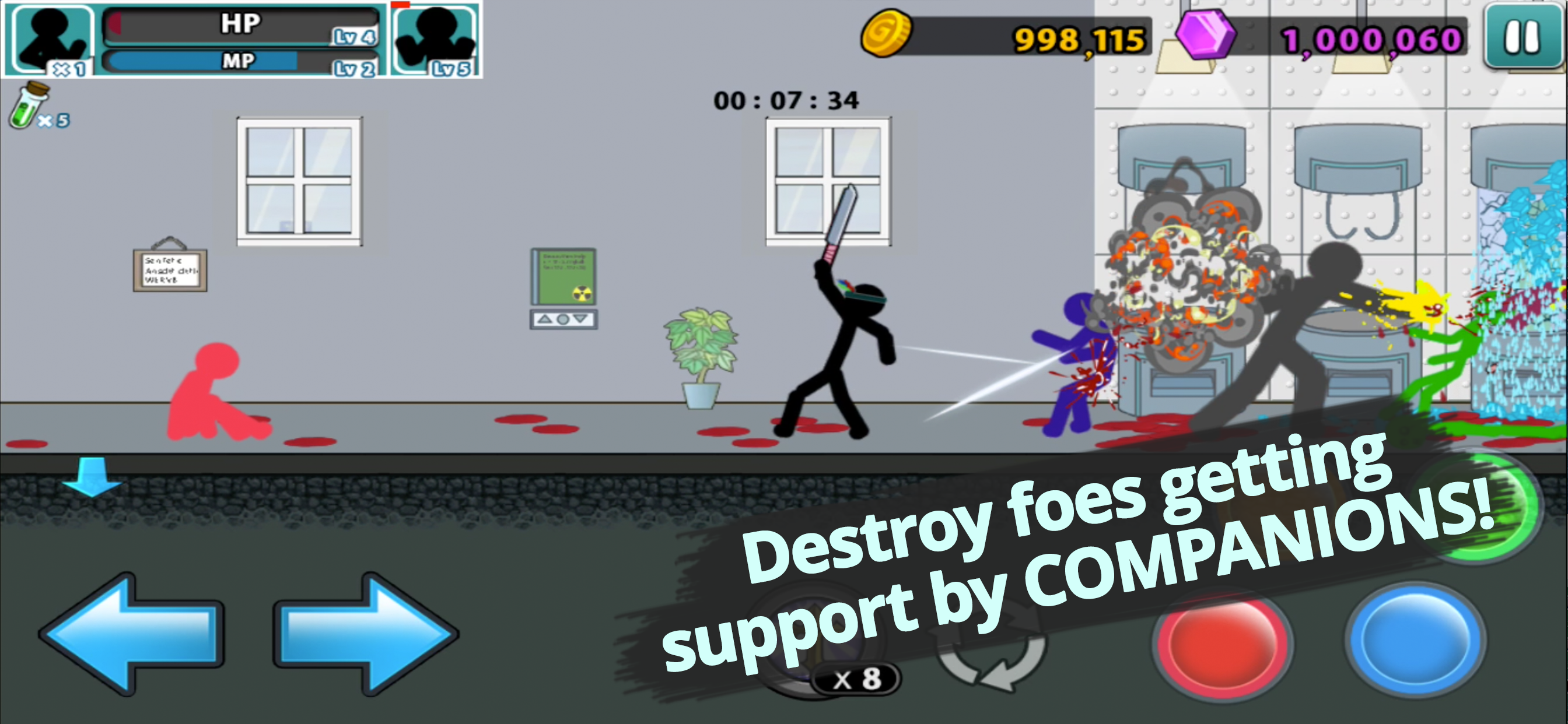 Anger of stick 5 : zombie Game Screenshot