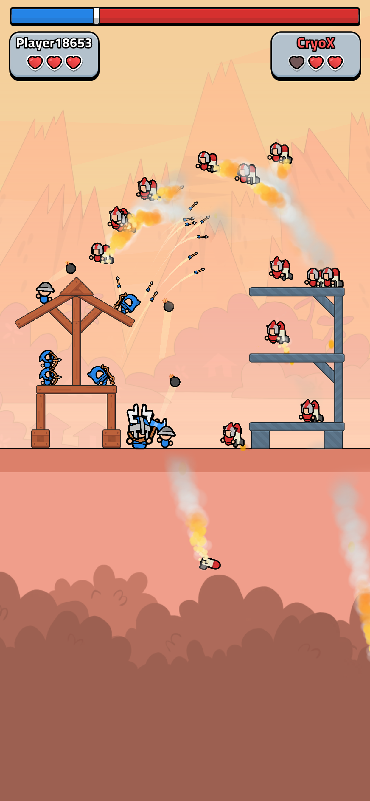 Tower Clash Game Screenshot