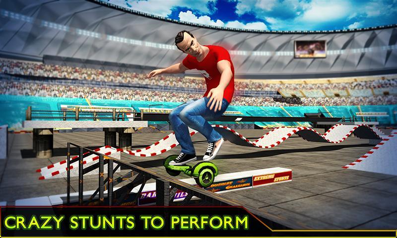 Screenshot of Hoverboard Stunts Hero 2016