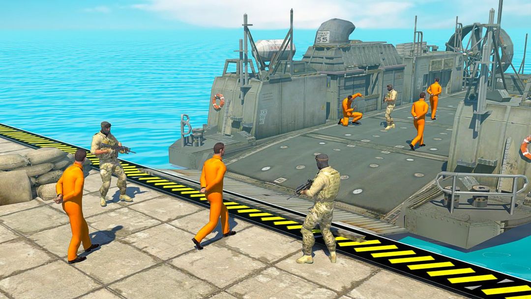 Ship Games: Police Transport Simulator ภาพหน้าจอเกม