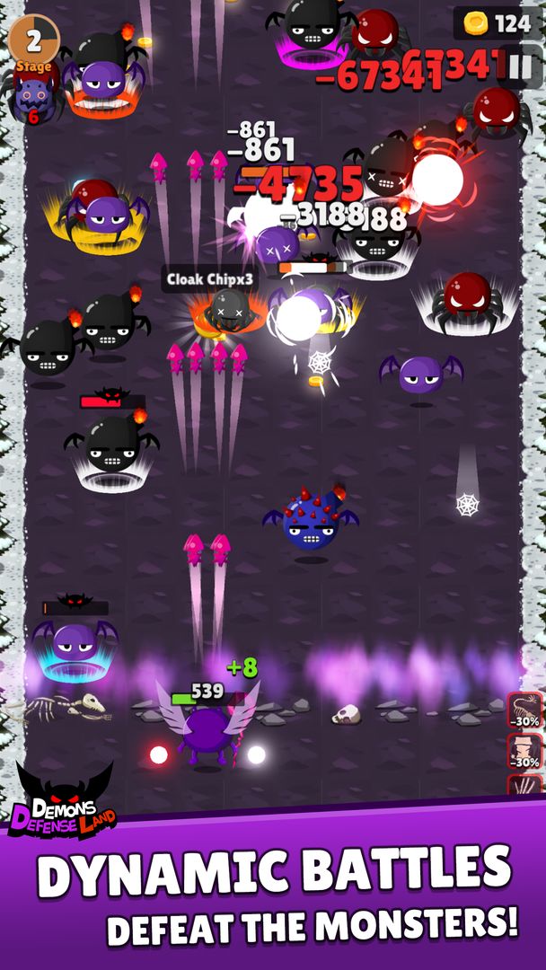 Screenshot of Demons Defense Land