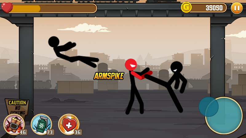 Screenshot 1 of 스틱맨 대작전 - Stickman Fight 1.5