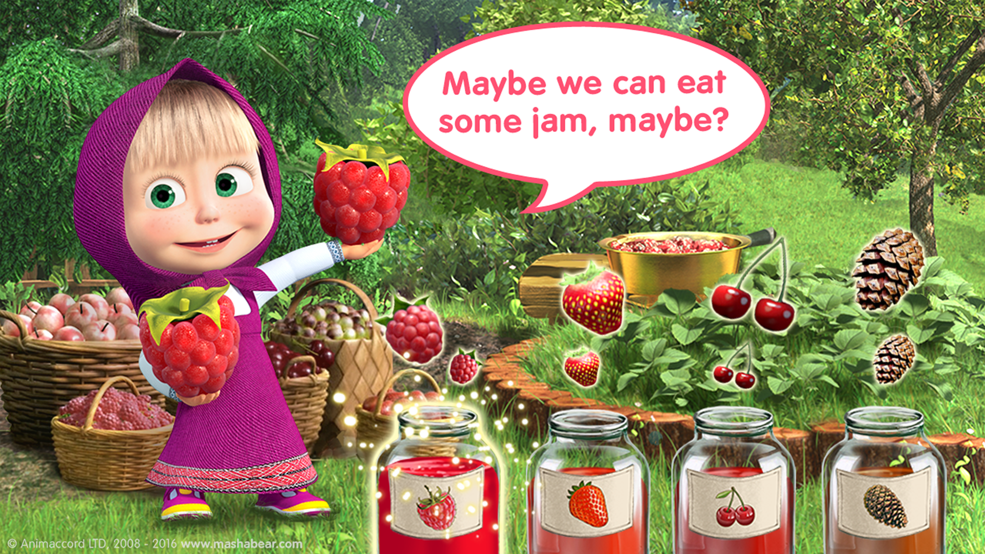 Masha and the Bear Child Games Game Screenshot