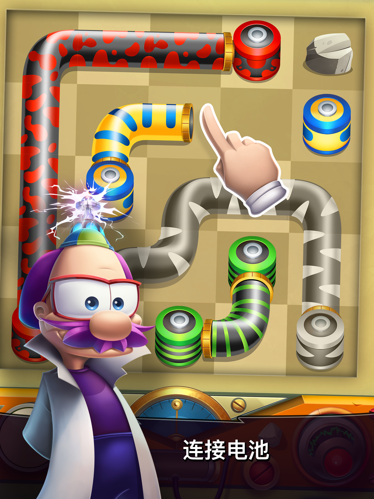 Скриншот игры Tesla Tubes