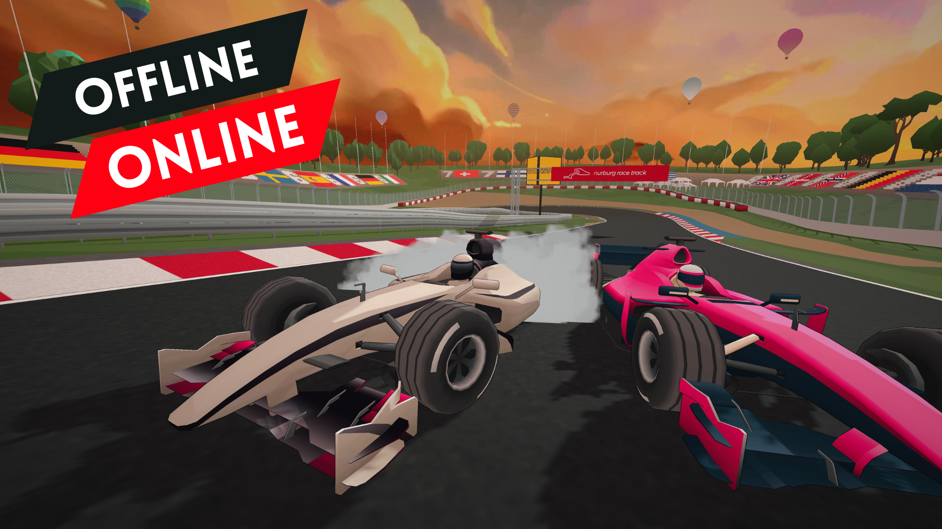 Screenshot of Racing League: 3D Race Offline