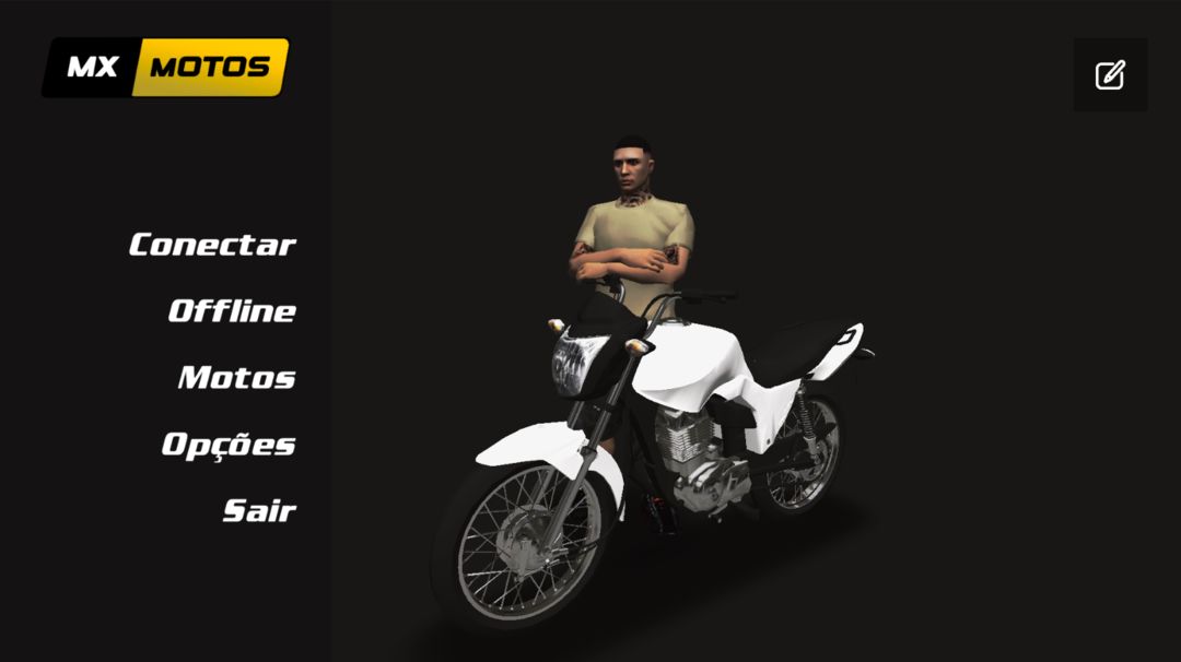 Screenshot of MX Motos Online