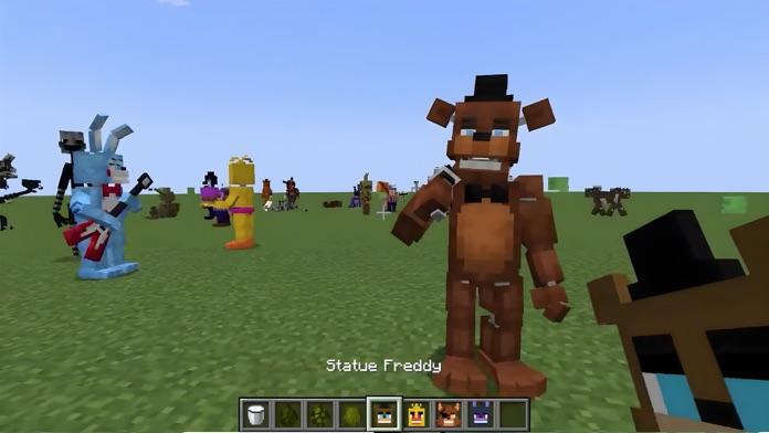 at night Addons for MCPE Skins ゲームのスクリーンショット