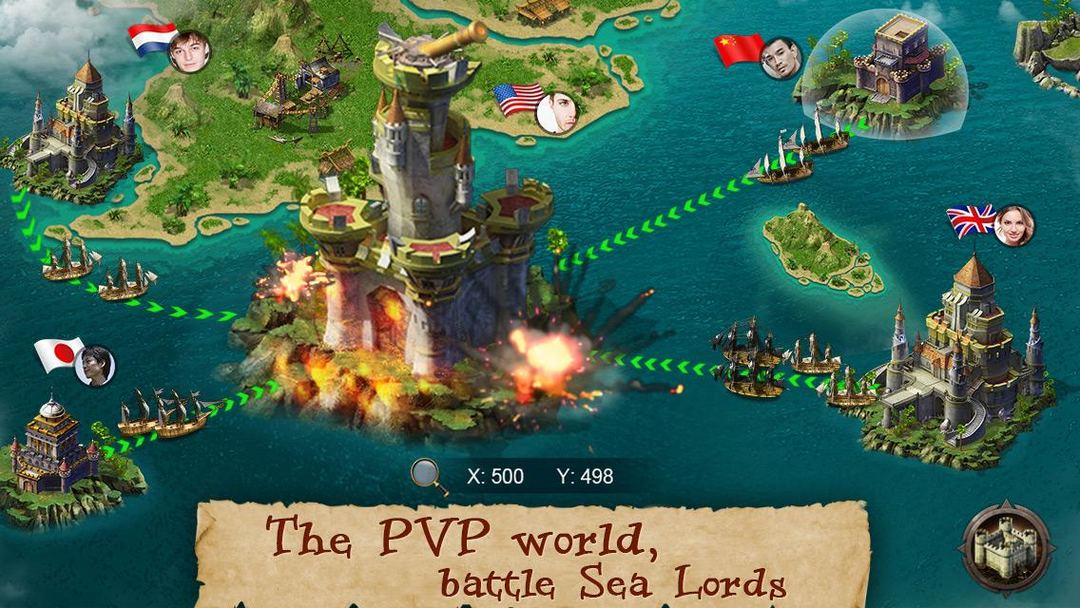 Age of Voyage - pirate's war ภาพหน้าจอเกม