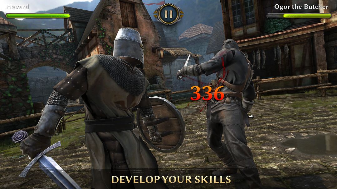 Screenshot of Dark Steel: Medieval Fighting