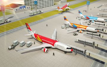 Скриншот игры Fly Jet Flight Airplane Landing Simulator